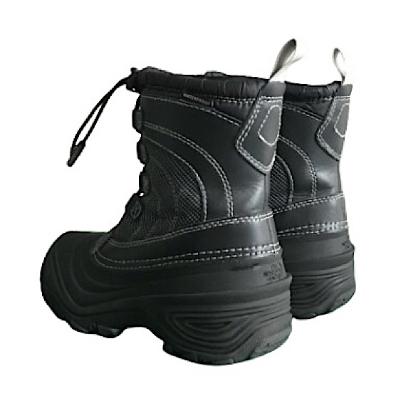 The North Face Youth Alpenglow IV Winter Boots - TNF Black & Grey, Kids Size 13 - Picture 3 of 12